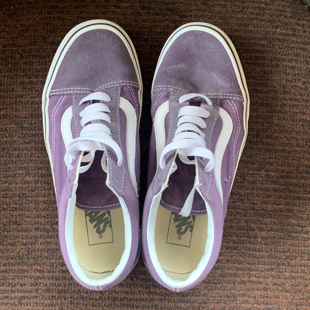 Purple Suede Vans